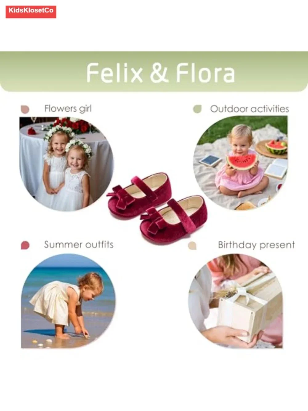 Soft Sole Baby Walking Shoes Anti-Slip Mocc Hook & Loop
